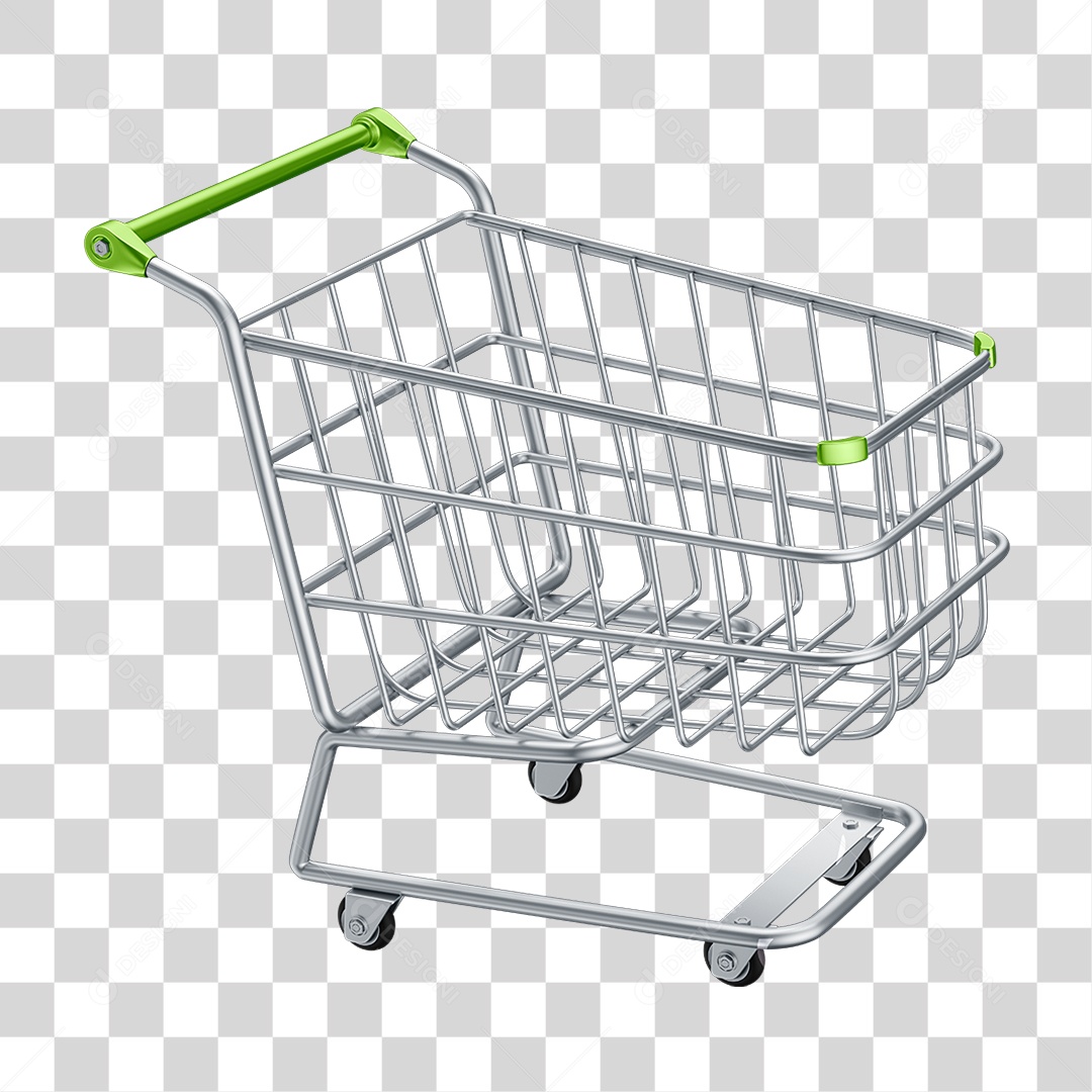 Carrinho de Compras Supermercados PNG Transparente