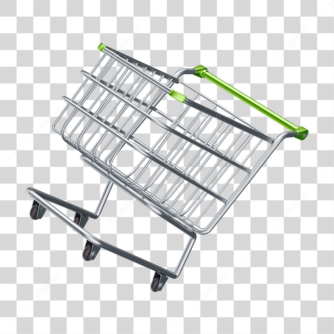 Carrinho de Compras Supermercados PNG Transparente