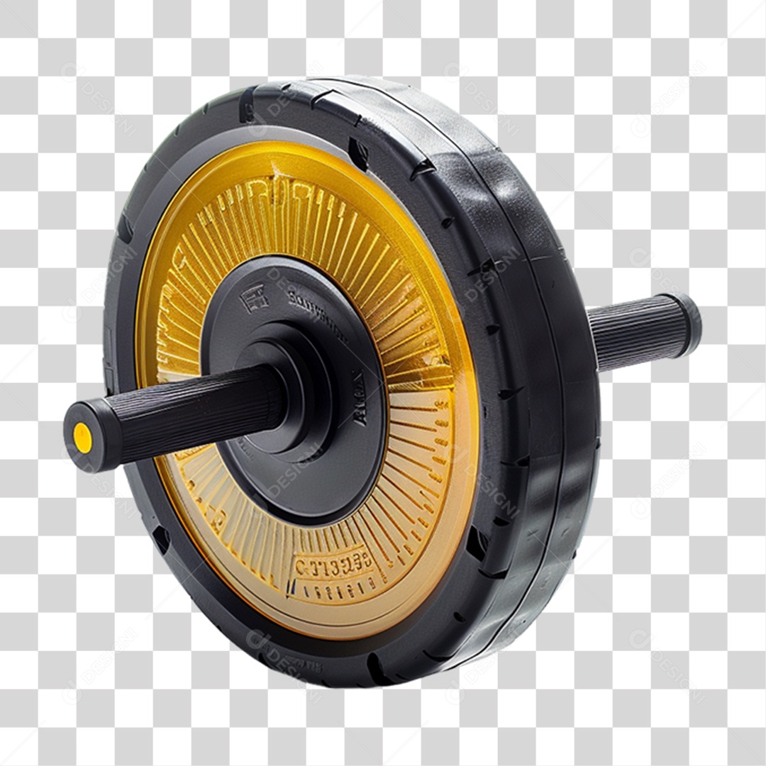 Elemento 3D Utensílios de Academia PNG Transparente