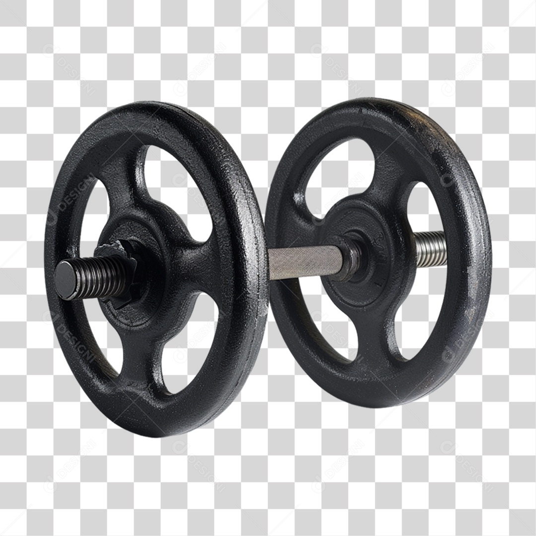 Elemento 3D Utensílios de Academia PNG Transparente