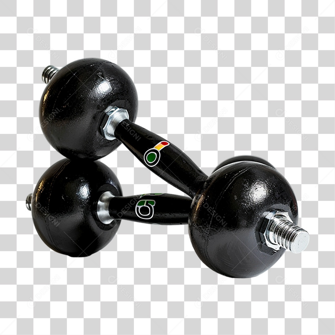 Elemento 3D Utensílios de Academia PNG Transparente