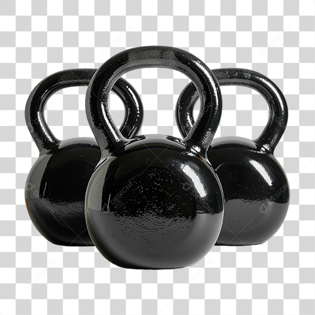 Elemento 3D Utensílios de Academia PNG Transparente