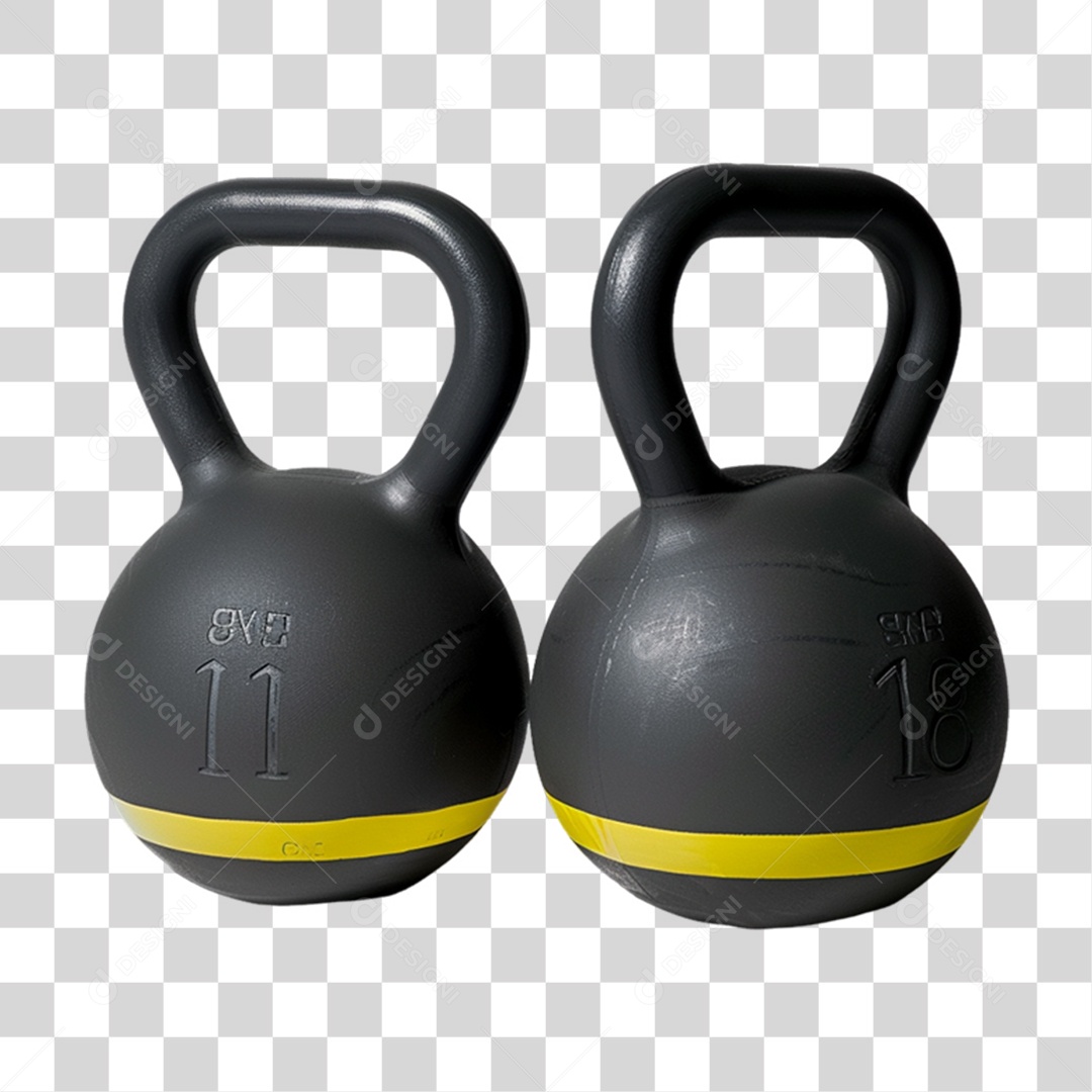 Elemento 3D Utensílios de Academia PNG Transparente