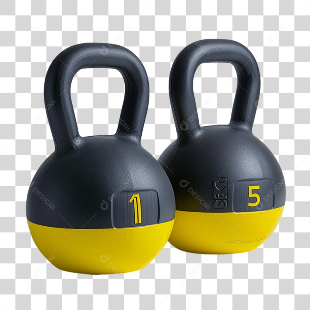 Elemento 3D Utensílios de Academia PNG Transparente