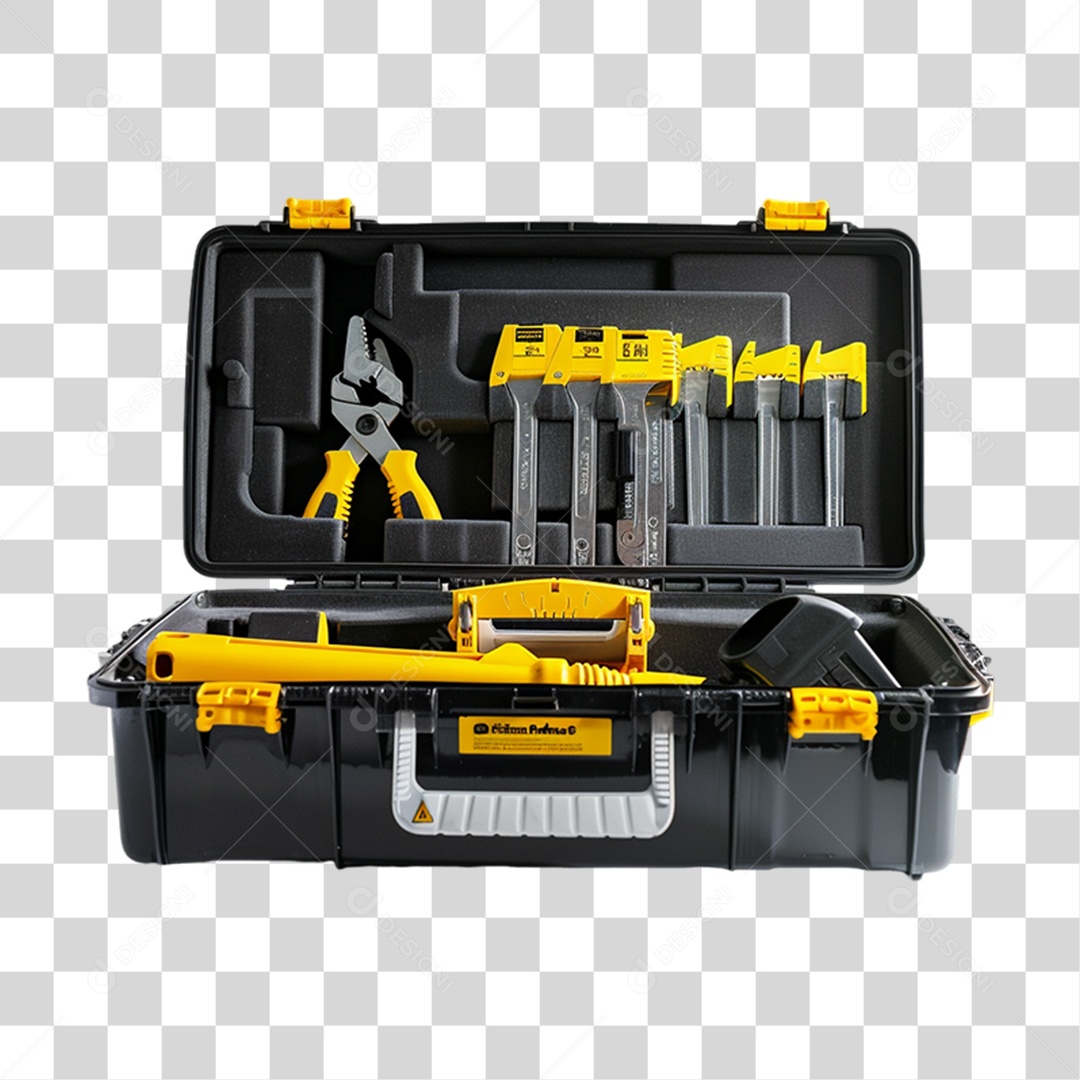Elemento 3D Caixa de Ferramentas PNG Transparente