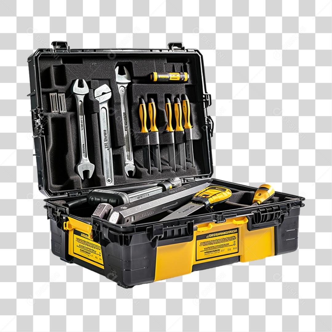 Elemento 3D Caixa de Ferramentas PNG Transparente