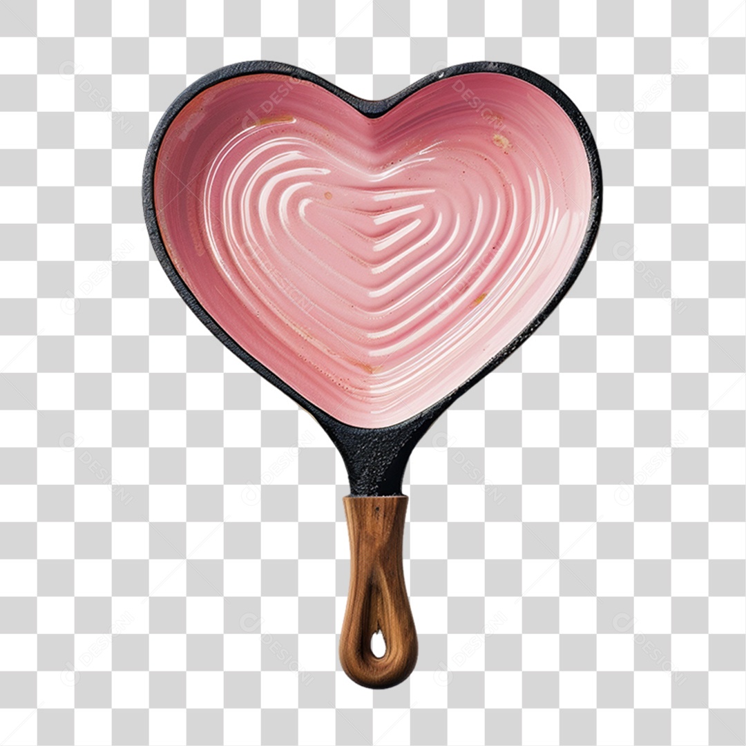 Elemento 3D Frigideiras PNG Transparente