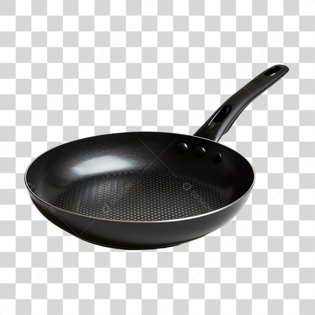 Elemento 3D Frigideiras PNG Transparente