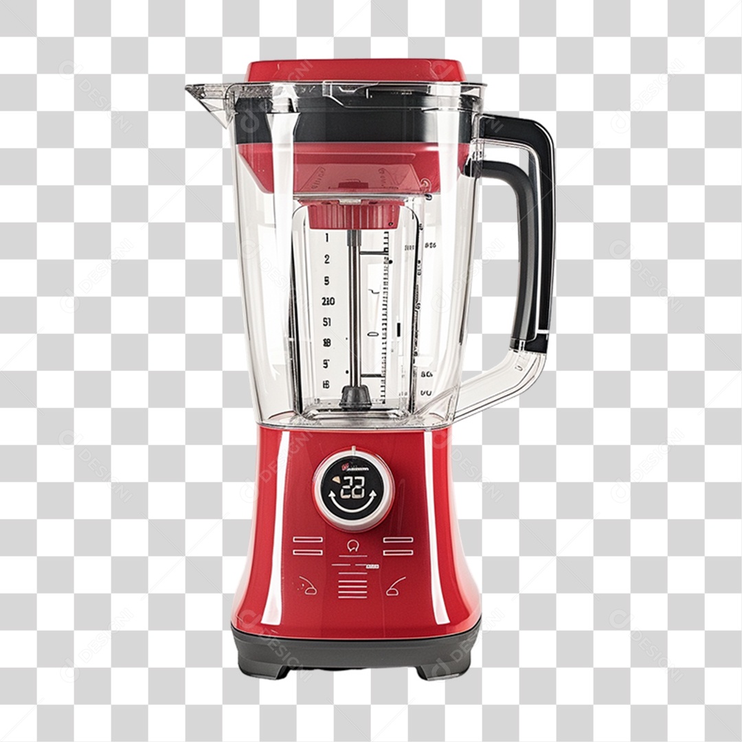 Elemento 3D Liquidificador PNG Transparente