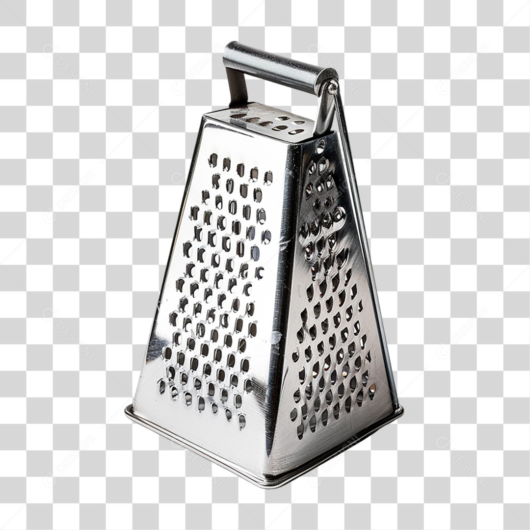 Elemento 3D Ralador PNG Transparente
