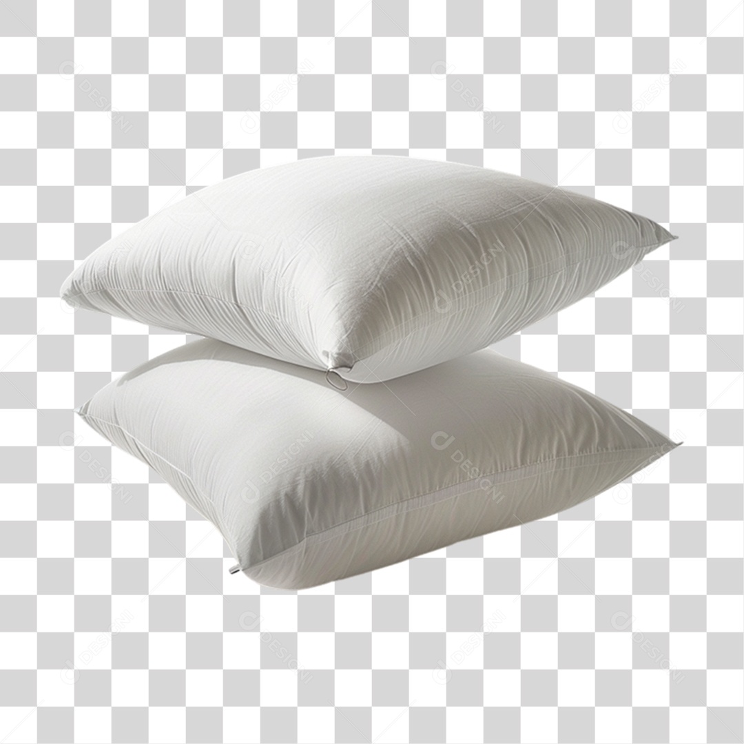 Elemento 3D Travesseiros PNG Transparente