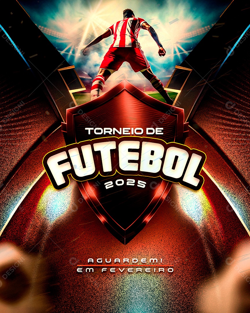 Torneio de Futebol Social Media PSD Editável