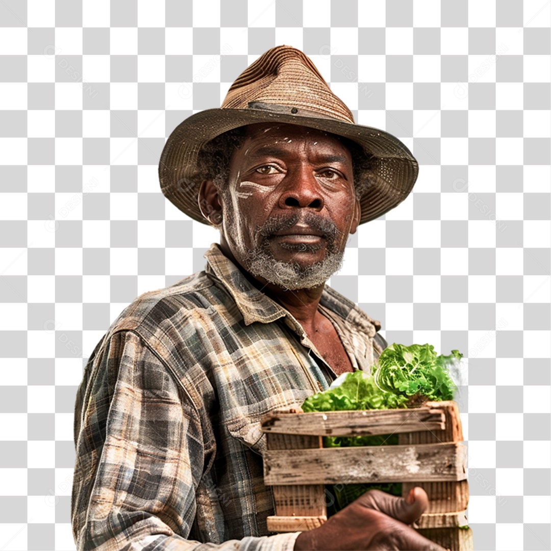 Homem Fazendeiro PNG Transparente