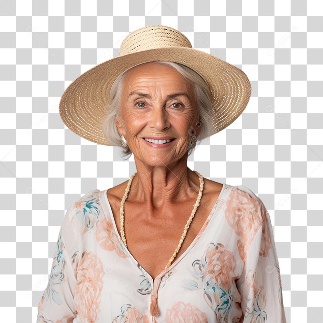 Mulher Velha PNG Transparente