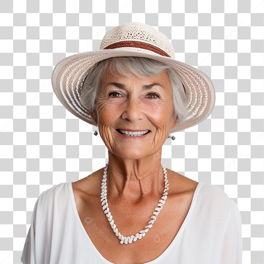 Mulher Velha PNG Transparente