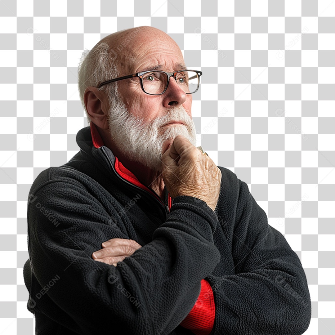 Homem Idoso PNG Transparente