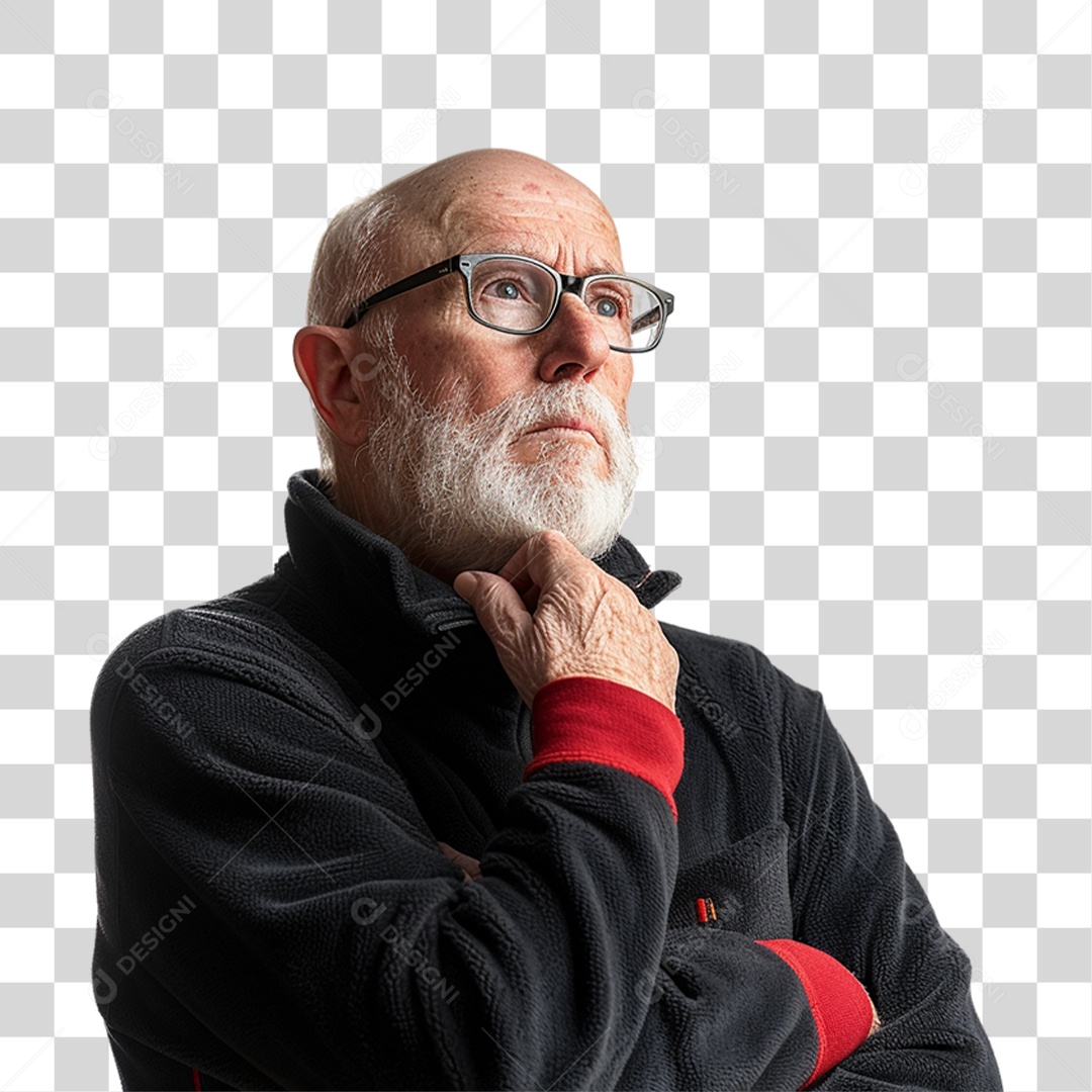 Homem Idoso PNG Transparente