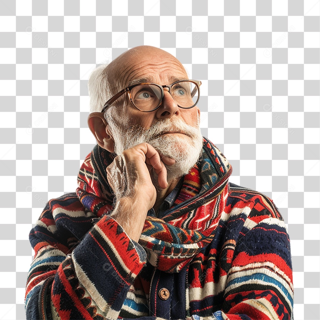 Elderly Man Transparent PNG