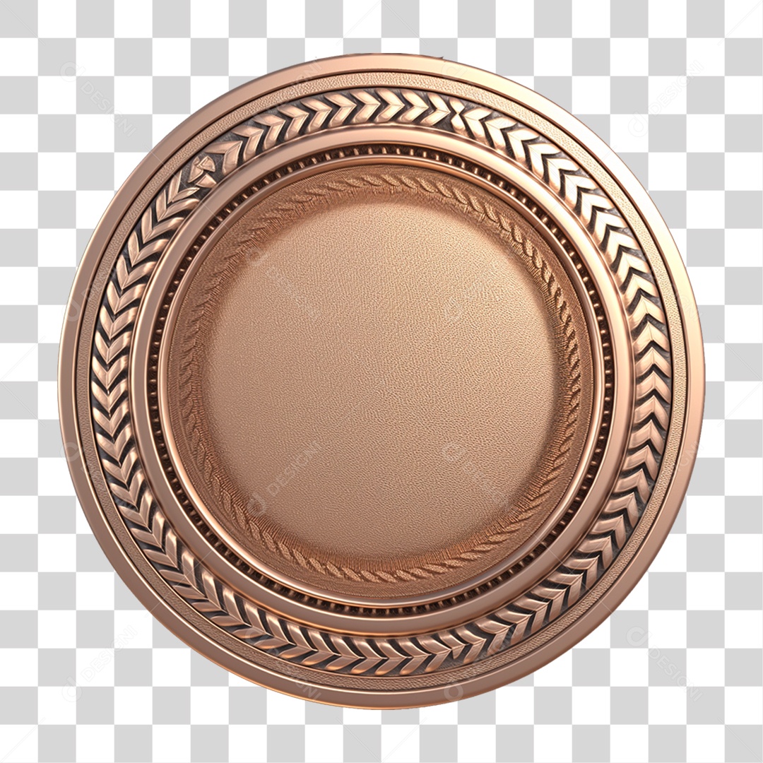 Elemento 3D Símbolo Egípcio PNG Transparente