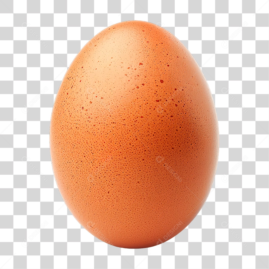 Elemento 3D Ovo PNG Transparente