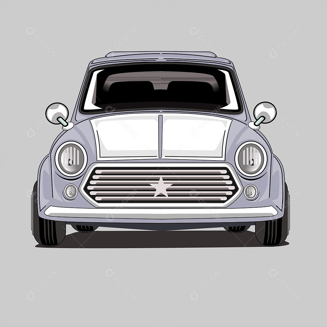 Ilustração de Desenho de Veículo Vetor EPS