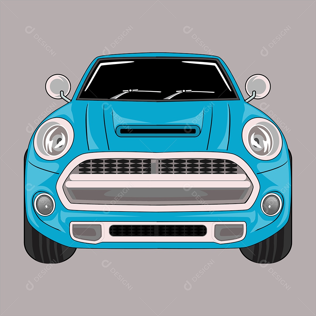 Ilustração de Desenho de Veículo Vetor EPS