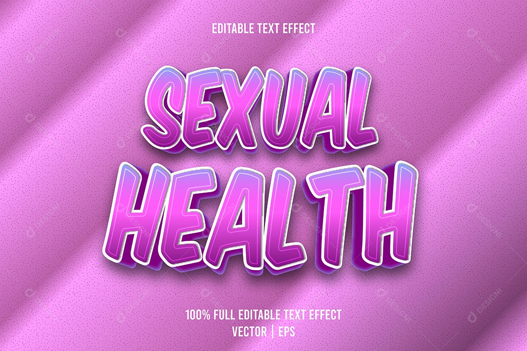 Efeito de Texto Ilustração Vetor EPS Editável