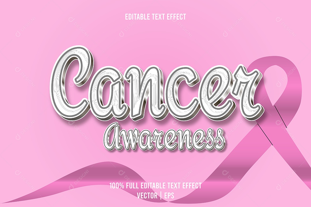 Efeito de Texto Ilustração Vetor EPS Editável