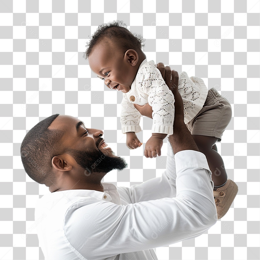 Father and His Son Transparent PNG