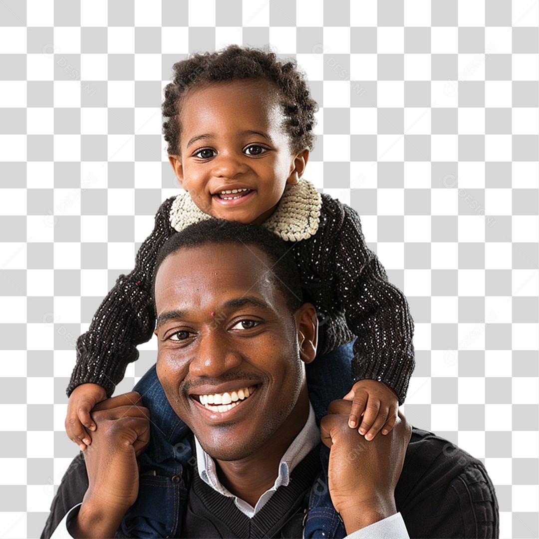 Pai e Seu Filho PNG Transparente