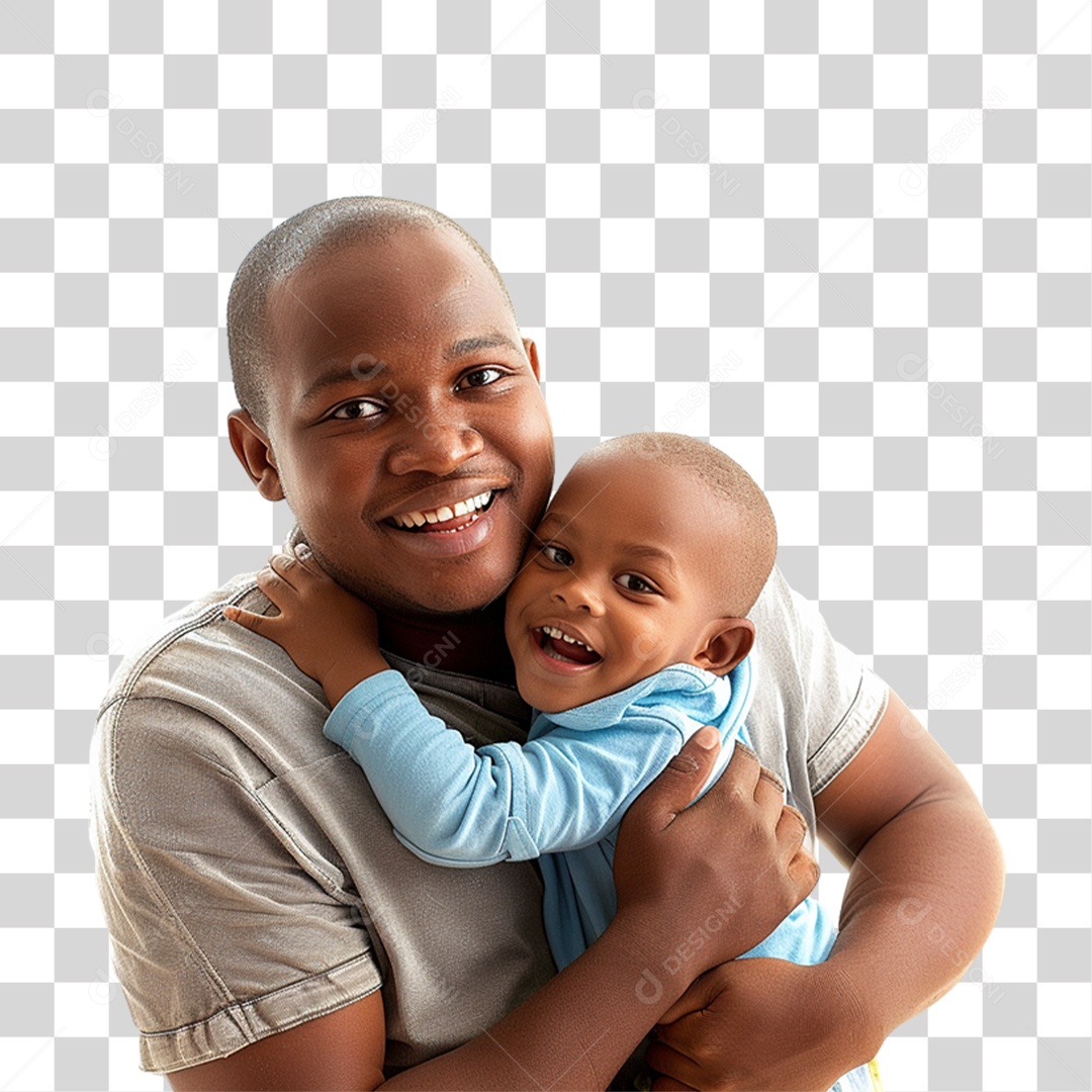 Pai e Seu Filho PNG Transparente