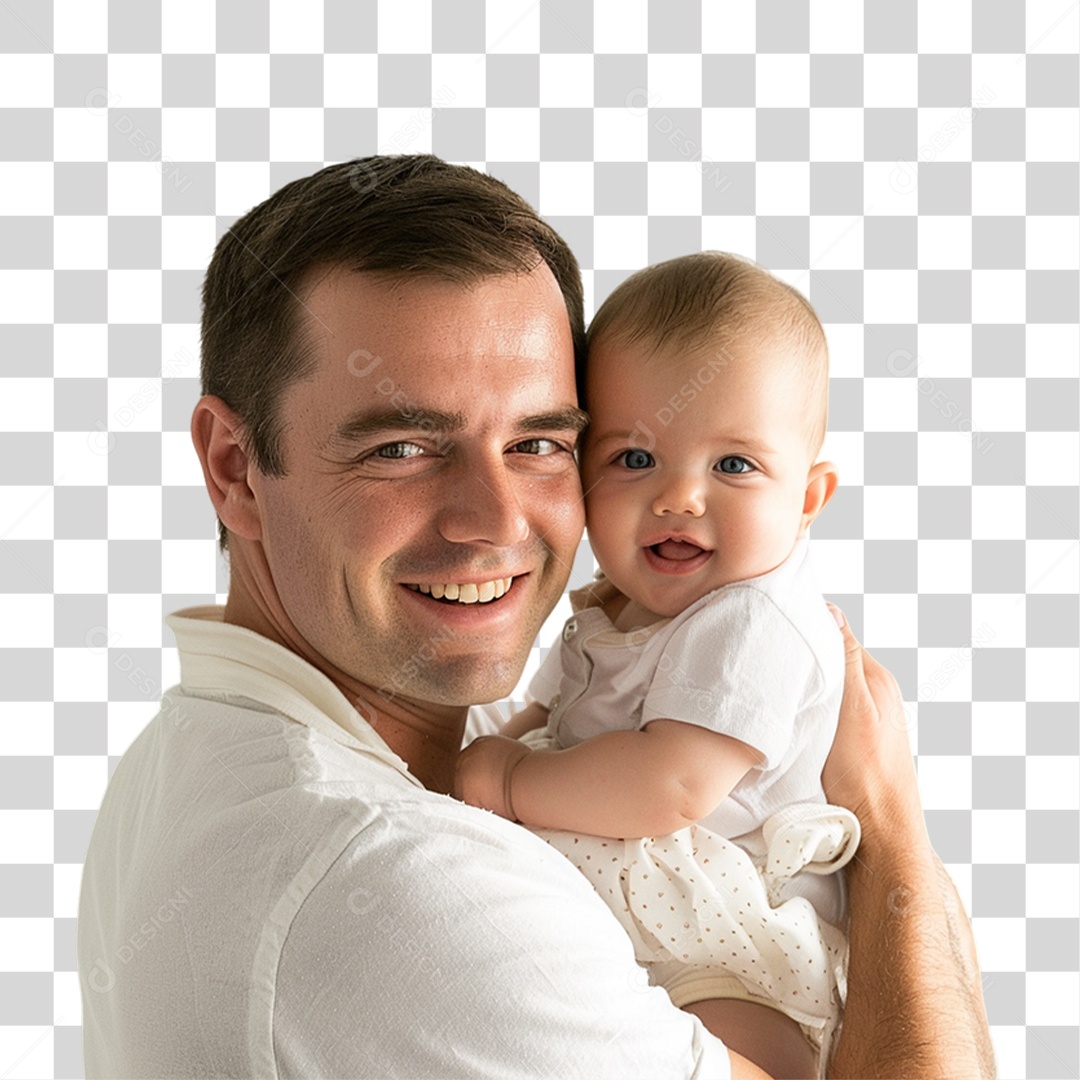 Pai e Seu Filho PNG Transparente