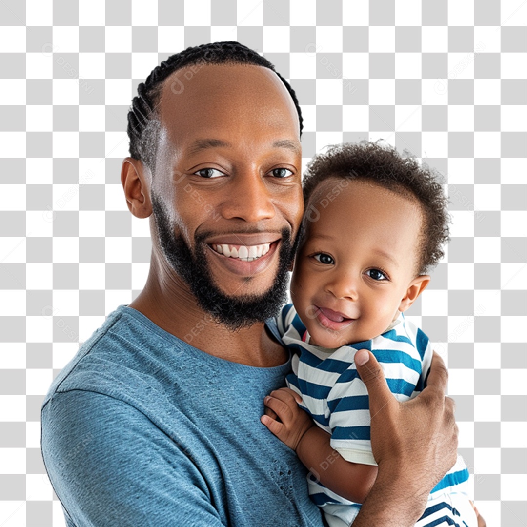 Pai e Seu Filho PNG Transparente