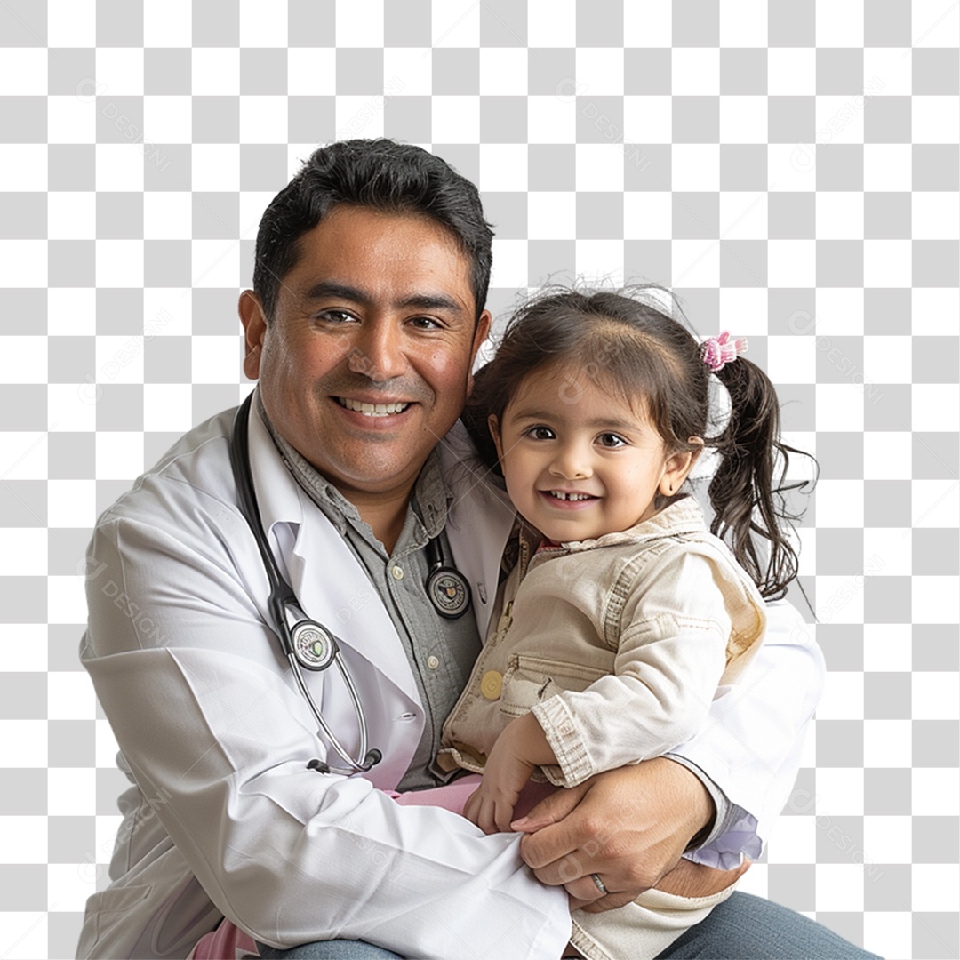 Médico Pediatra PNG Transparente