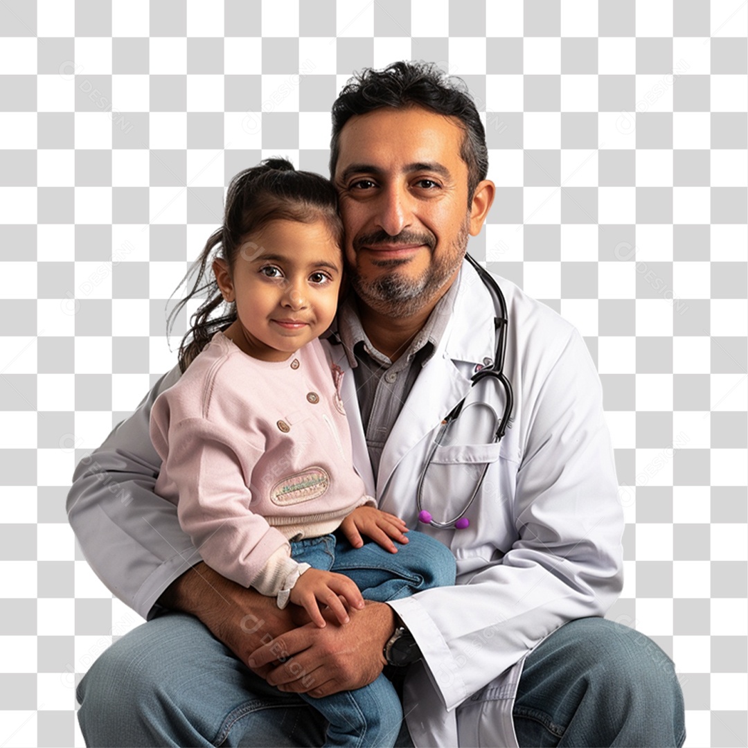 Médico Pediatra PNG Transparente