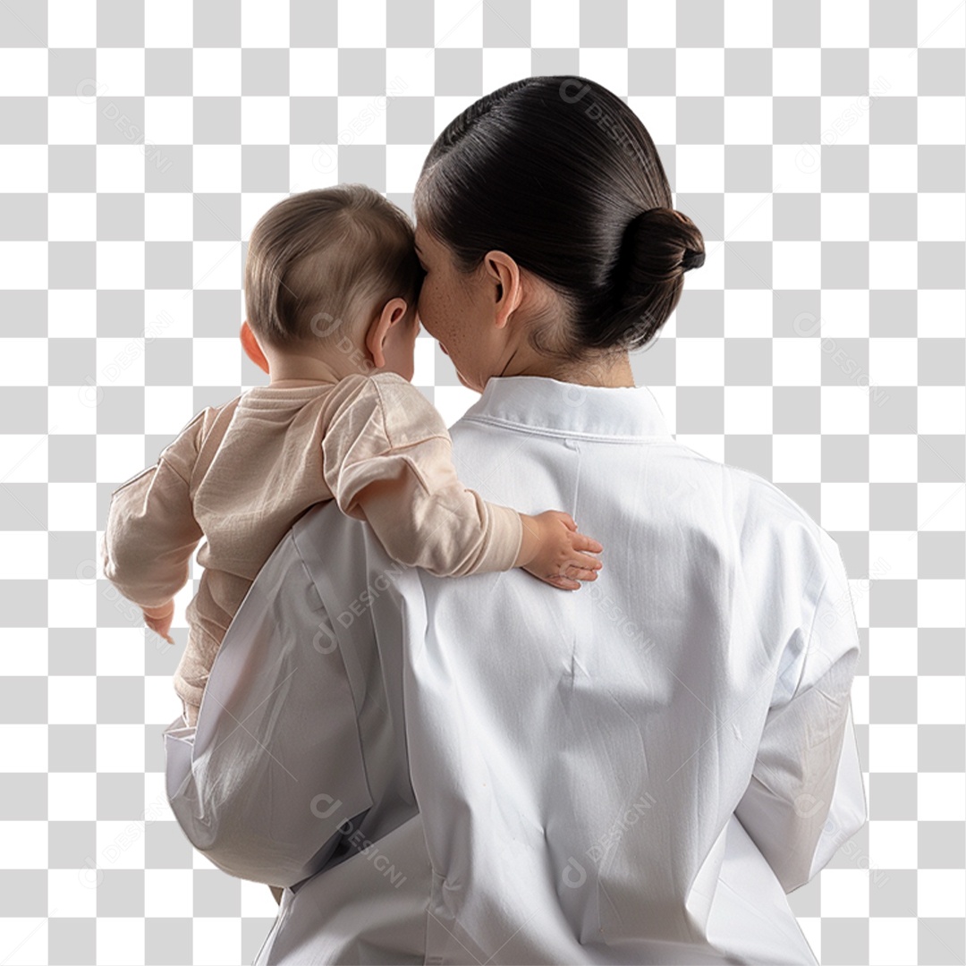 Médica Pediatra PNG Transparente