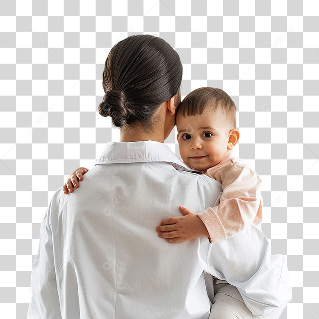Médica Pediatra PNG Transparente