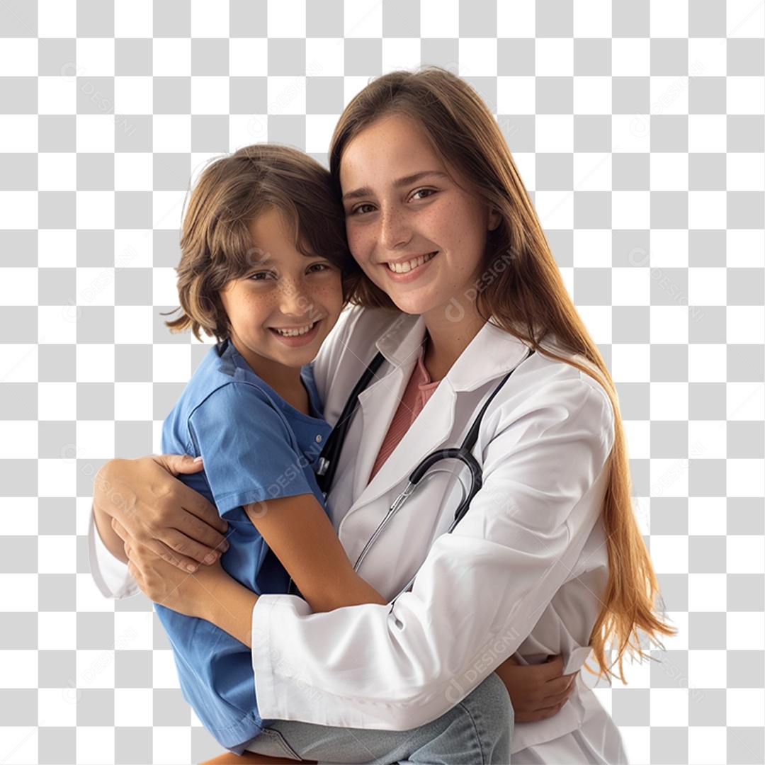 Médica Pediatra PNG Transparente