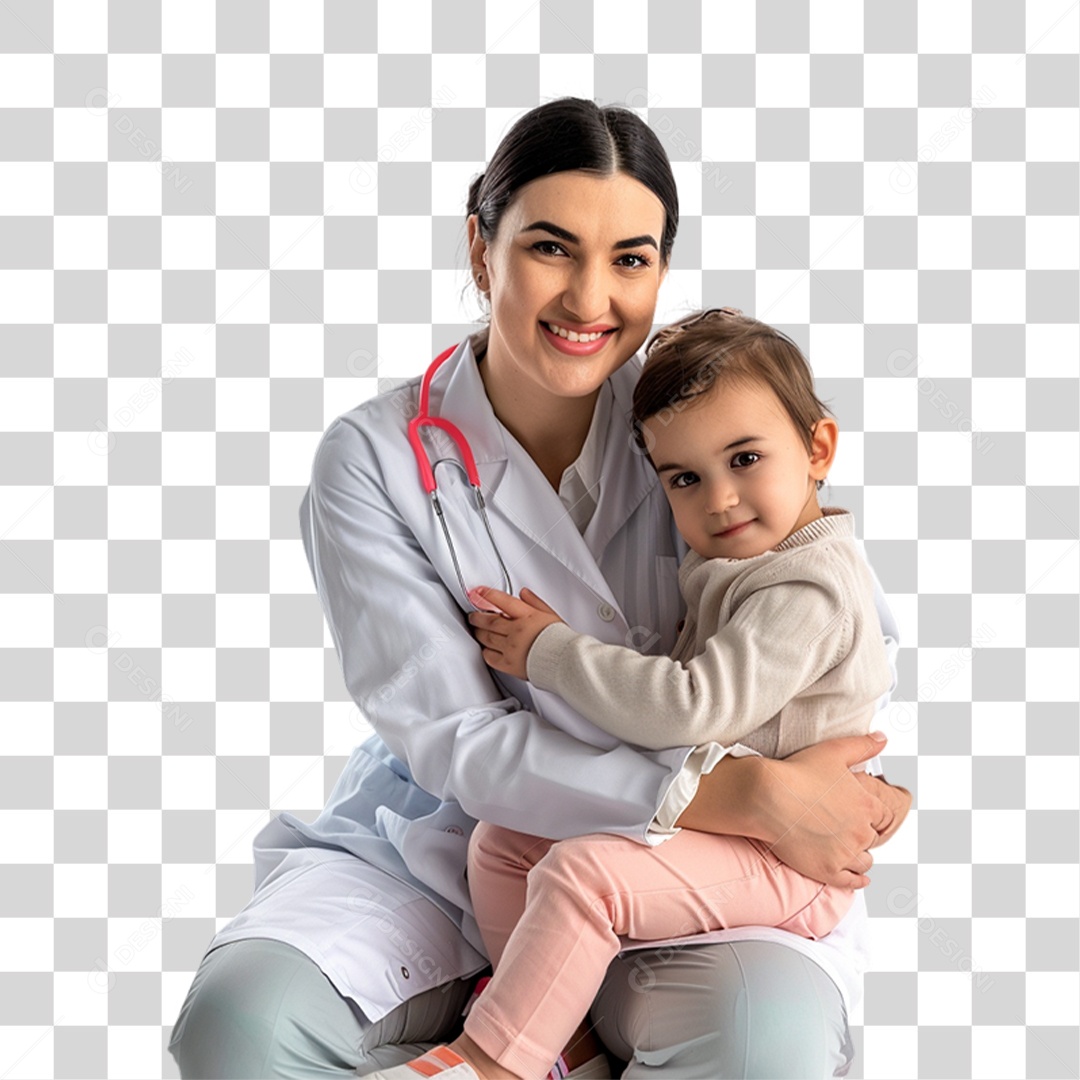 Médica Pediatra PNG Transparente