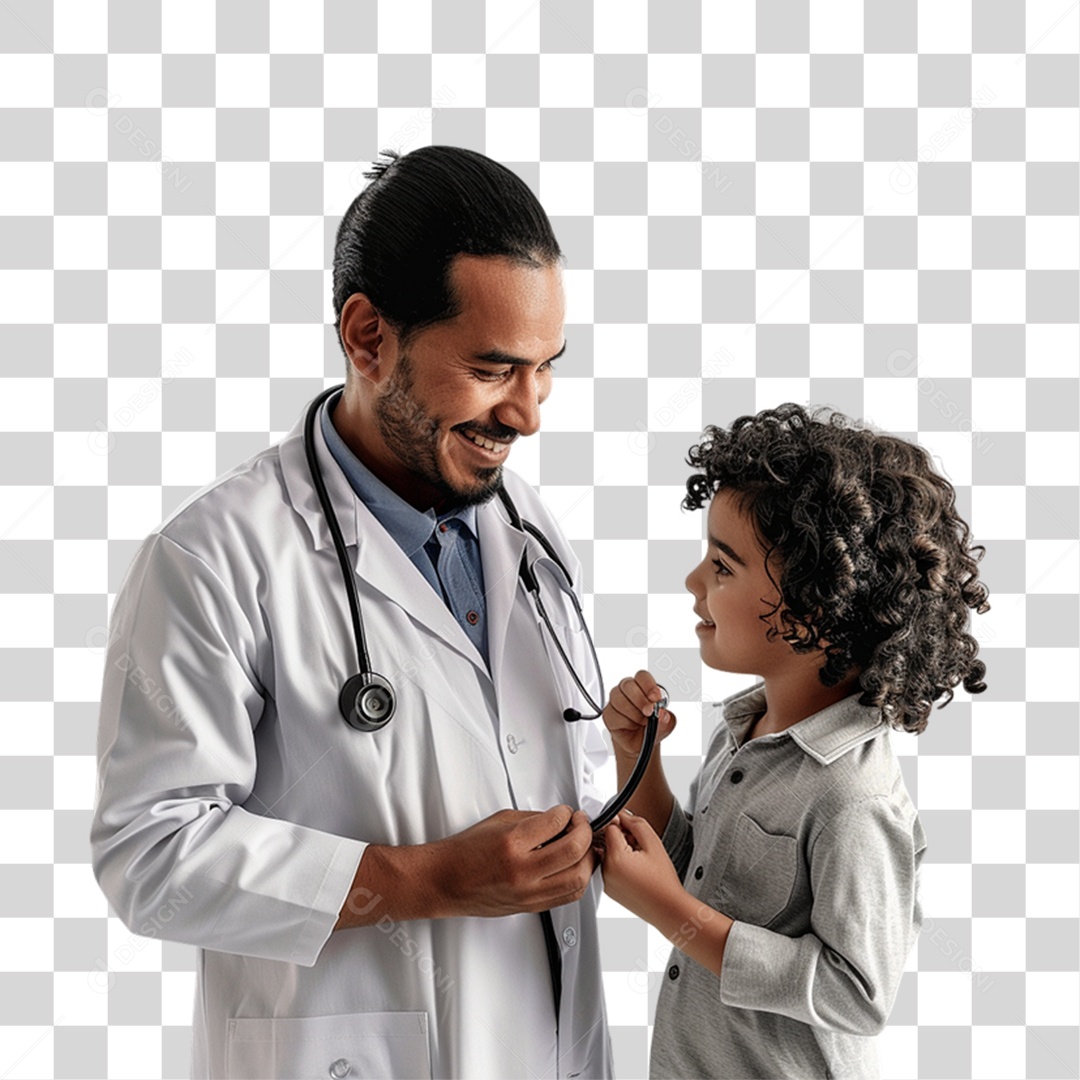 Médico Pediatra PNG Transparente
