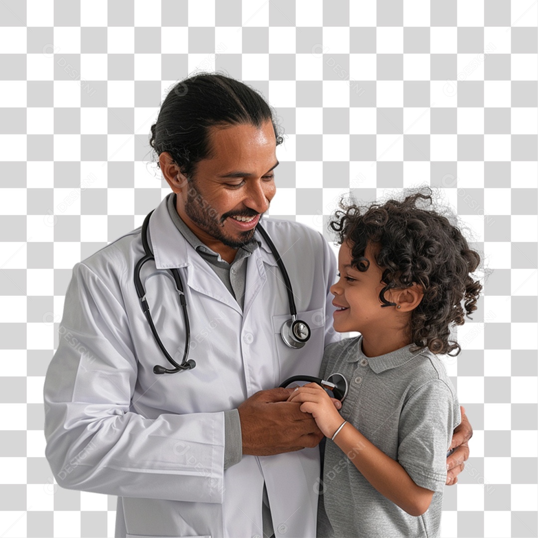 Médico Pediatra PNG Transparente