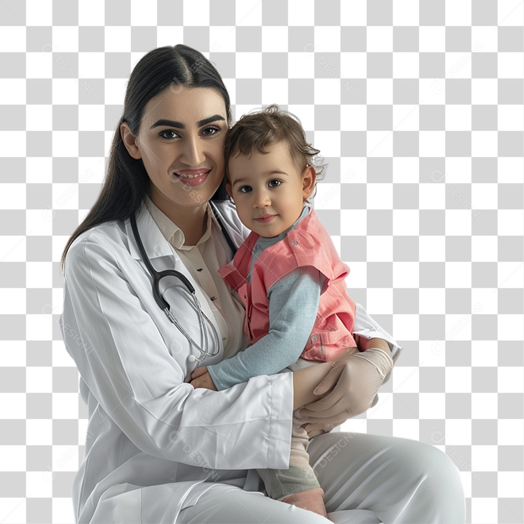 Médica Pediatra PNG Transparente