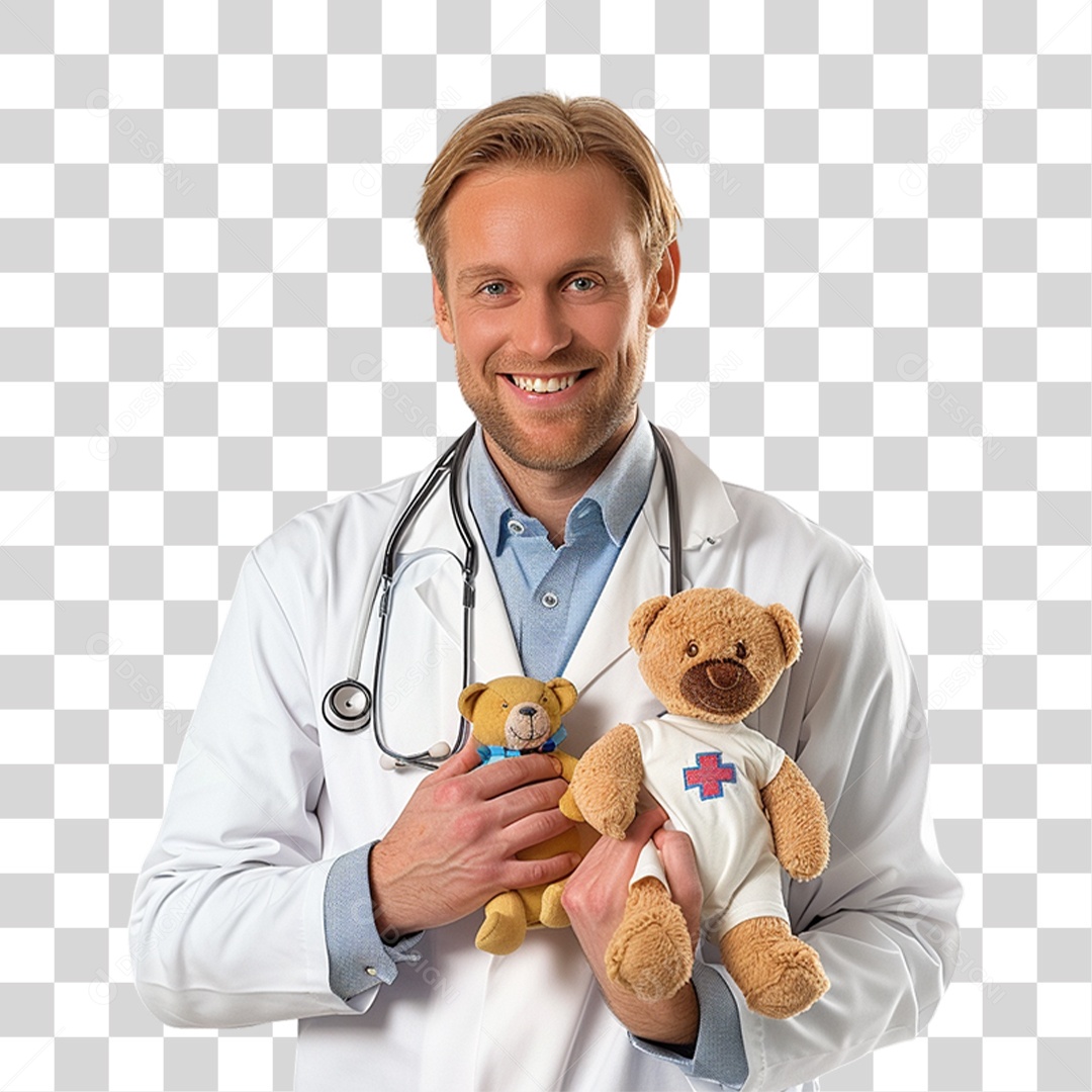 Médico Pediatra PNG Transparente