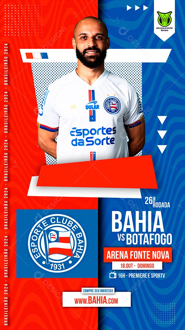 Social Media Futebol PSD Editável