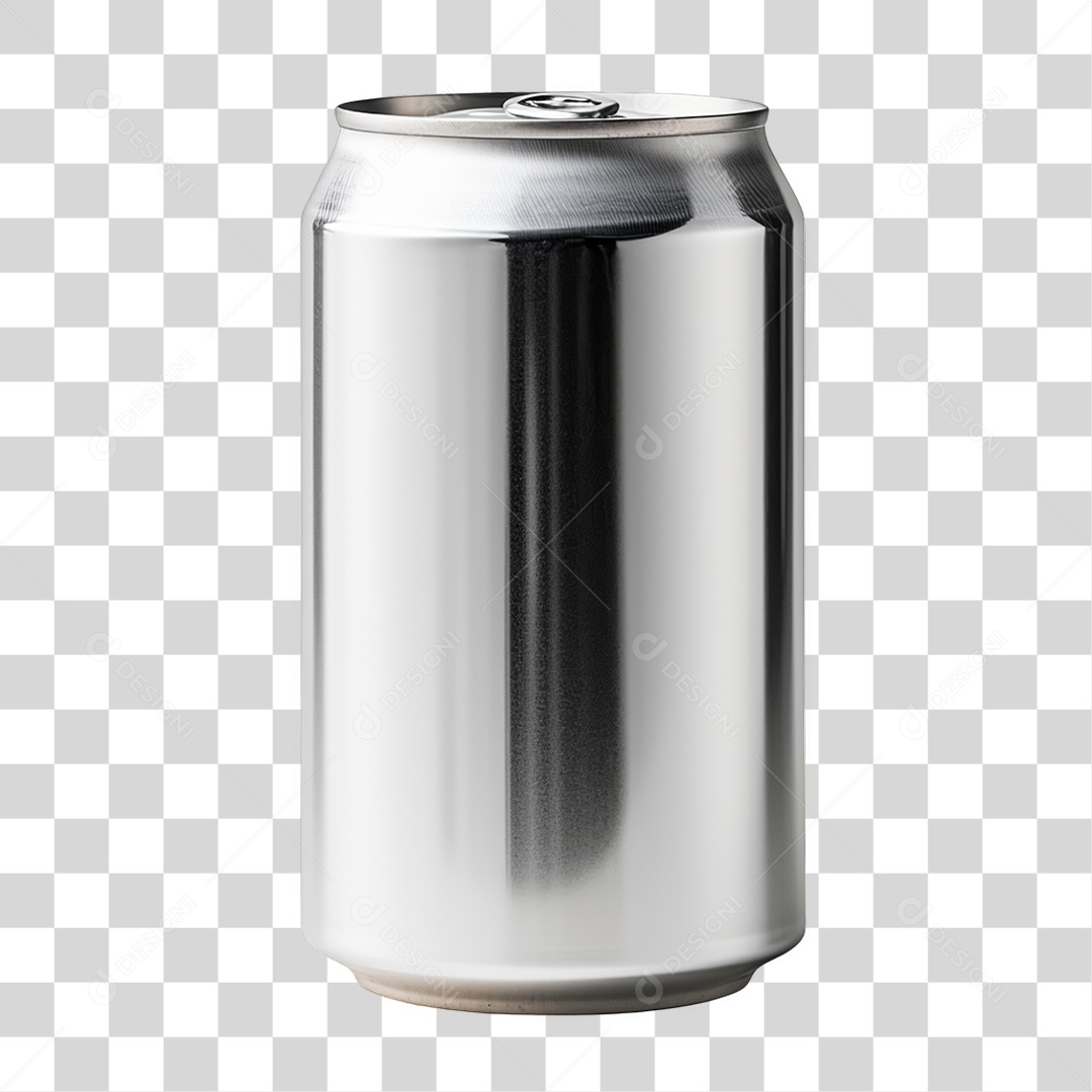Lata de Alumínio PNG Transparente