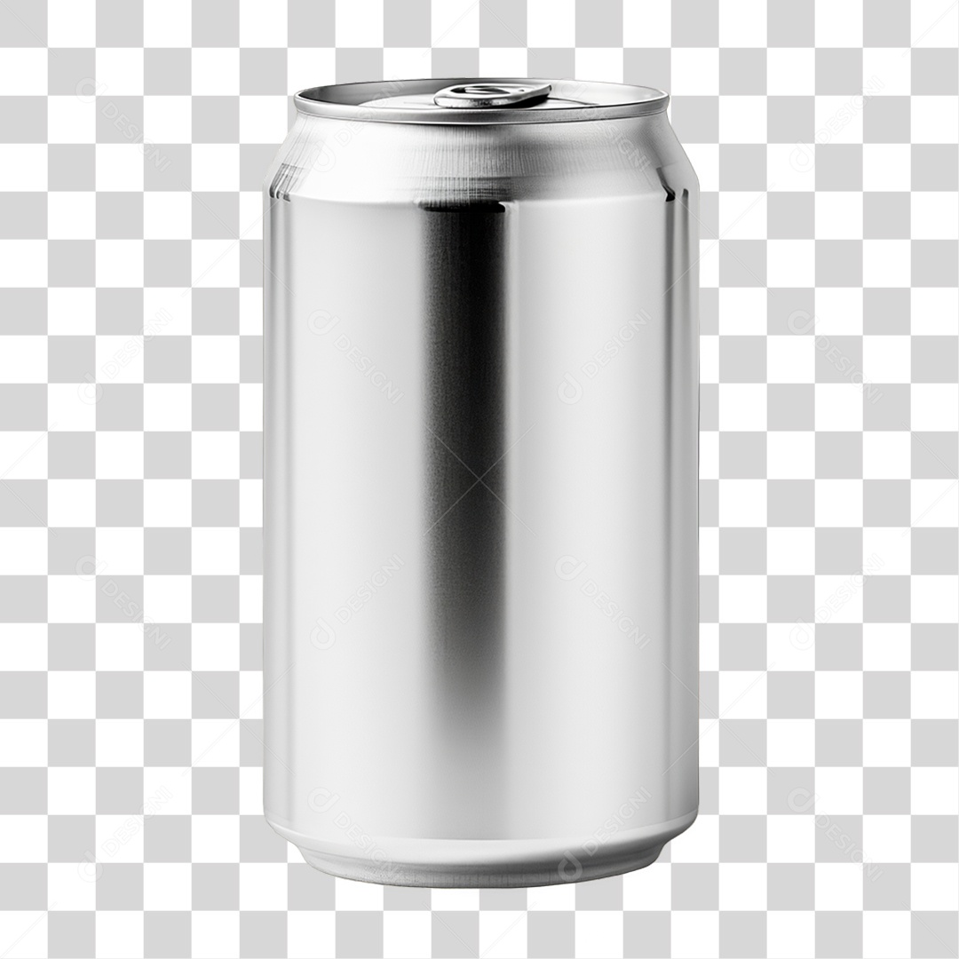 Lata de Alumínio PNG Transparente