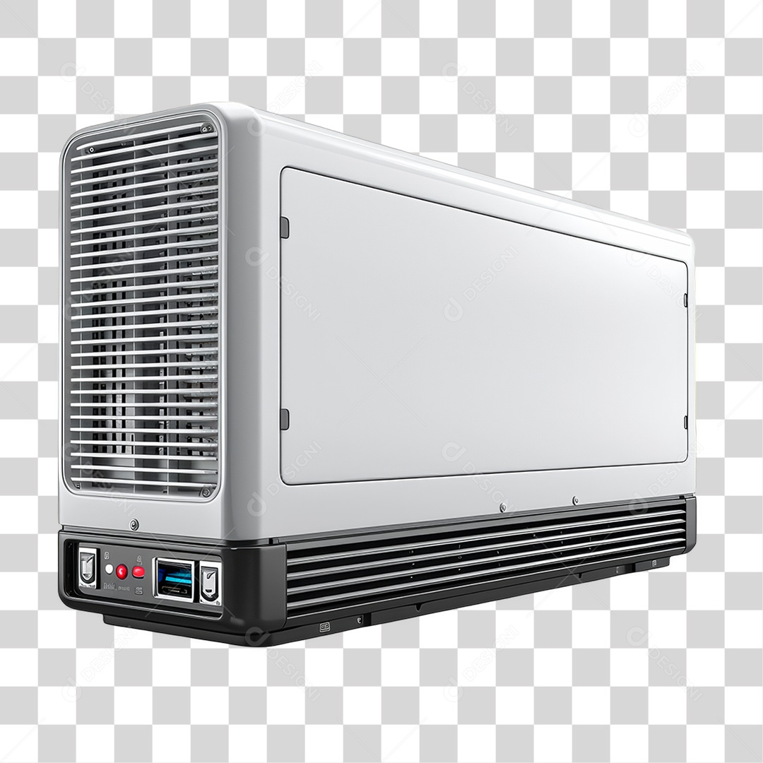 Ar-Condicionado Branco PNG Transparente