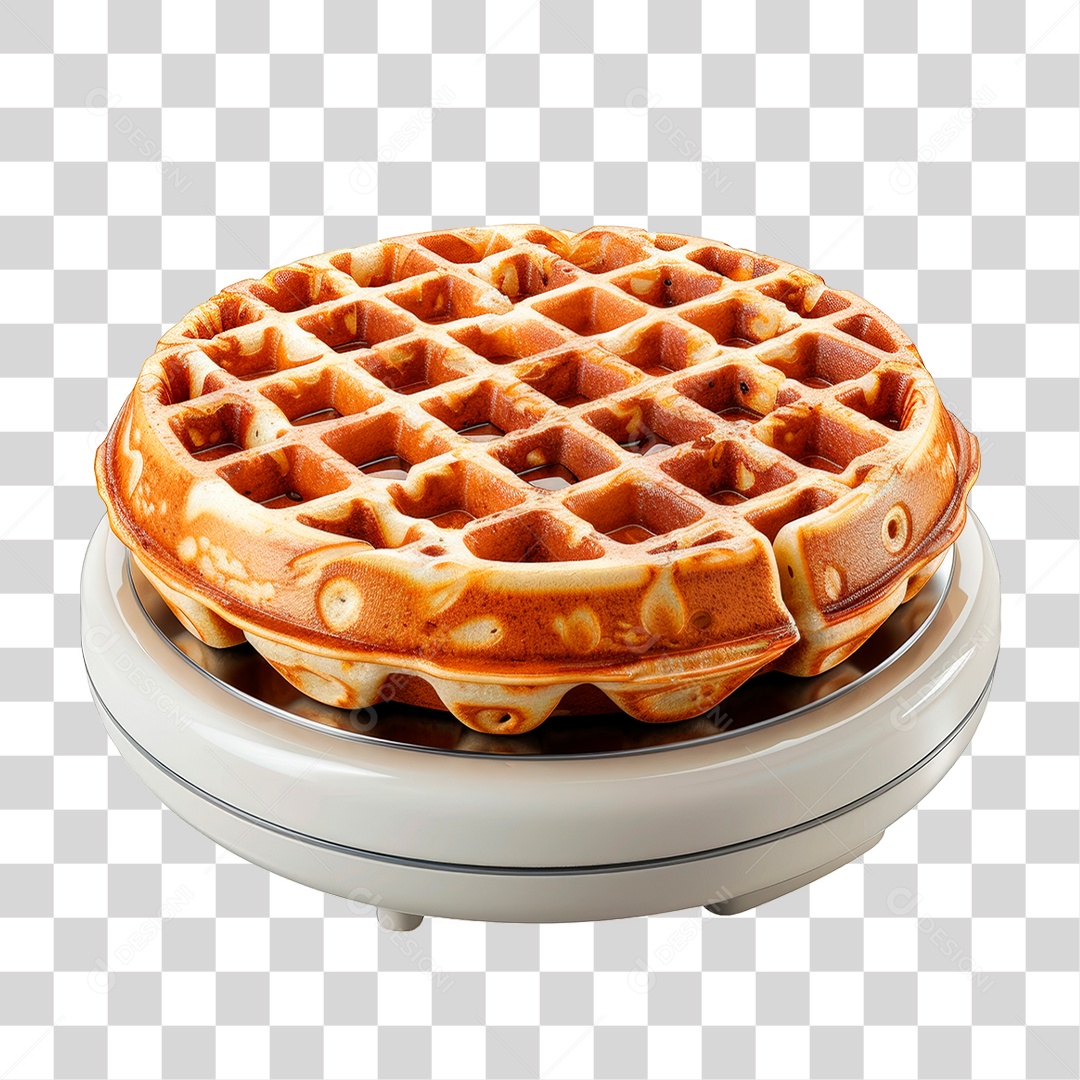 Máquina de Waffle PNG Transparente