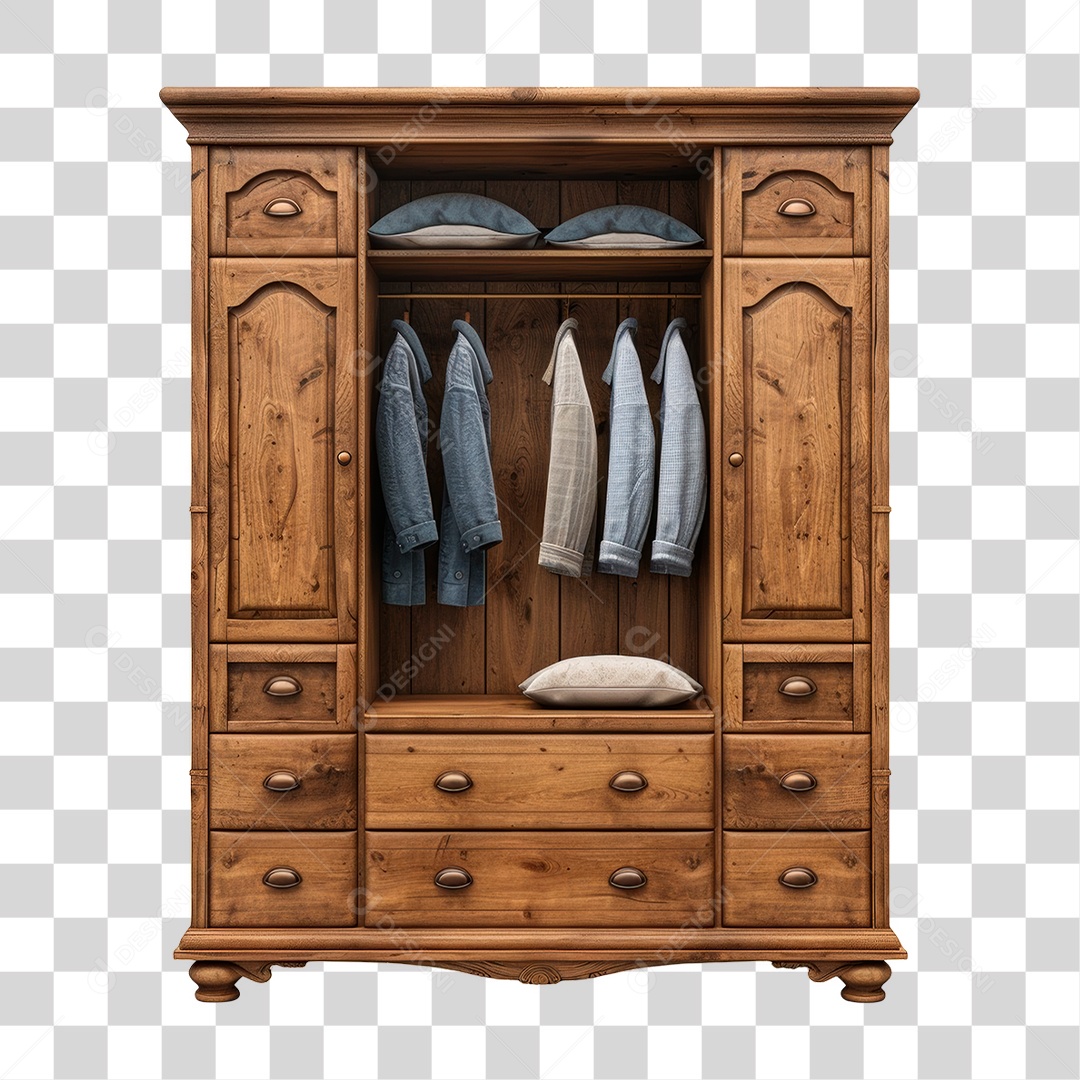 Guarda Roupas PNG Transparente