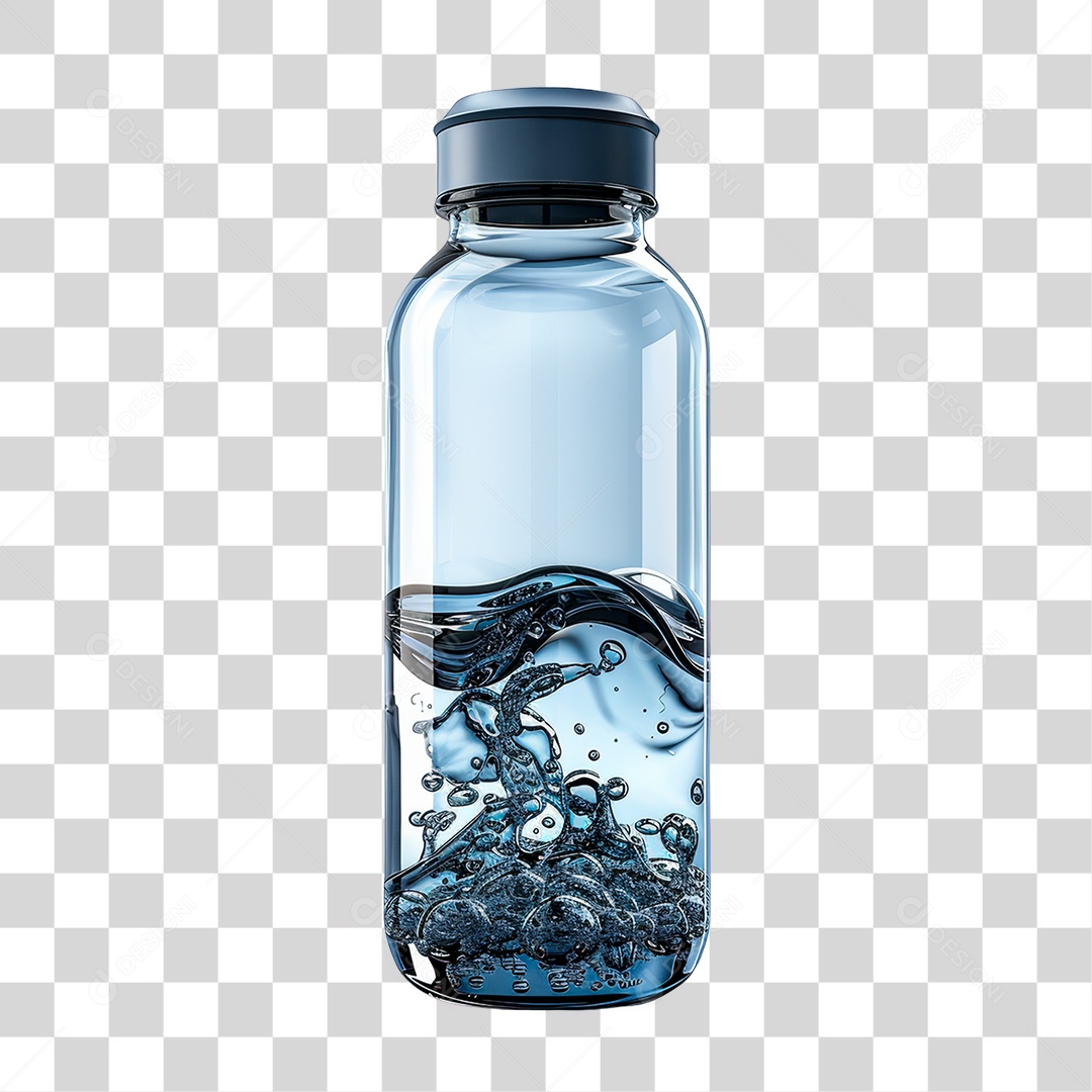 Garrafa com Água PNG Transparente